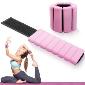 2Ct Ankle Weights for Women Waterproof Ankle Weights 2 Lbs Water Ankle Weights for Pool Exercise Ankle Weights Pilates Weights Weighted Bangles B